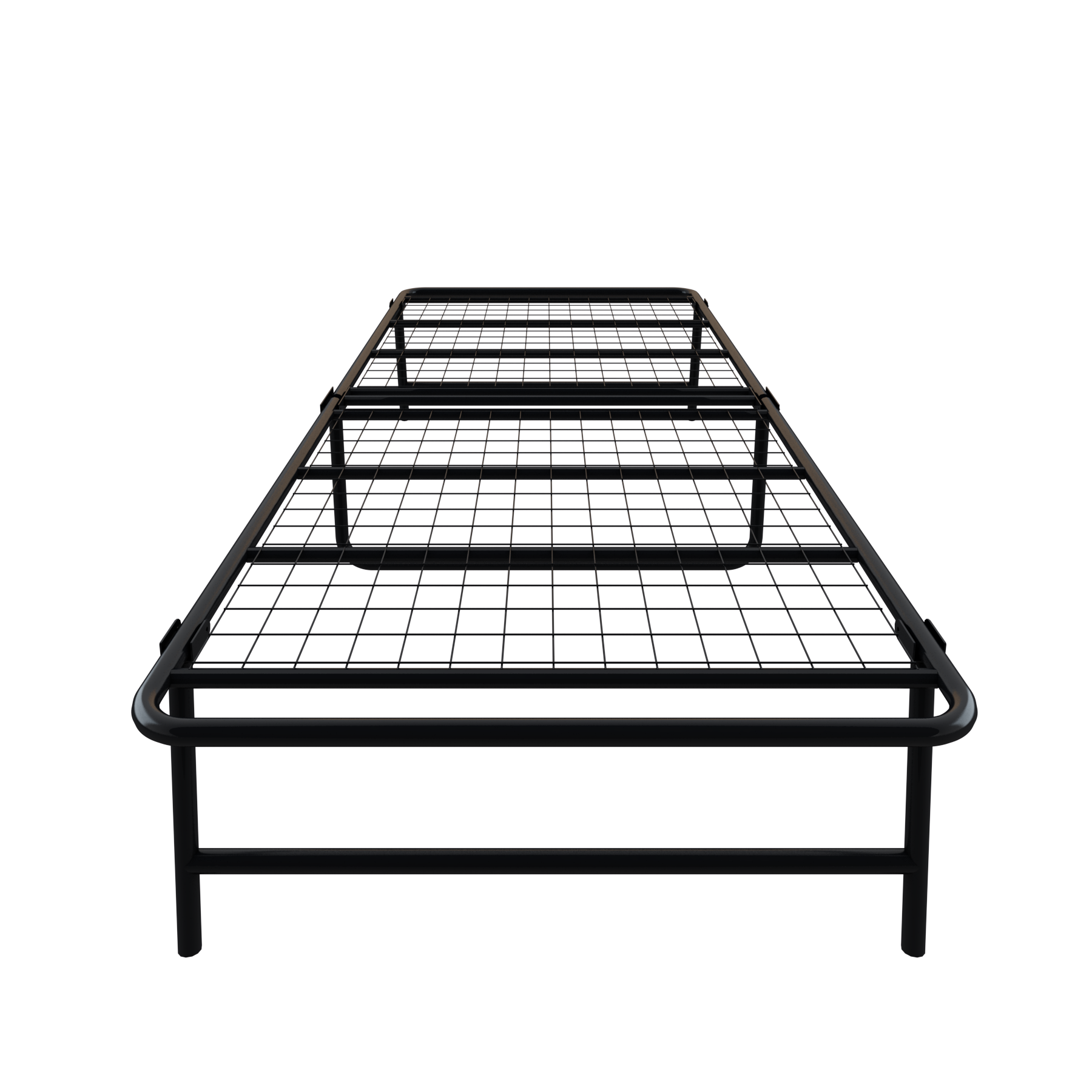 Homdec Aquila Folding Small Single Bed in Black
