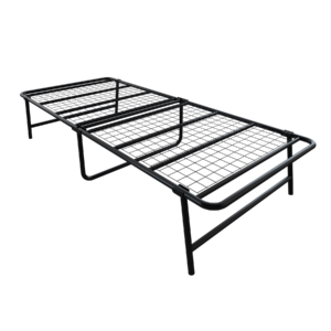 Homdec Aquila Folding Small Single Bed in Black (30 x 72)