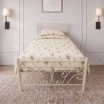 Homdec Auriga Single Metal Bed