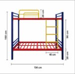Homdec Libra Metal Bunk Bed - Image 5