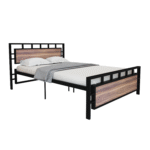 Homdec Hercules Double Metal Bed