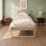 Homdec Leo Single Metal Bed