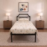 Homdec Phoenix Single Metal Bed