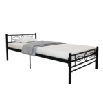 Homdec Columba Single Metal Bed