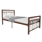 Homdec Lyra Single Metal Bed