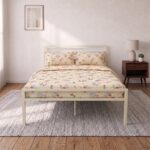 Homdec Cetus Double Metal Bed