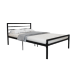 Homdec Cetus Double Metal Bed
