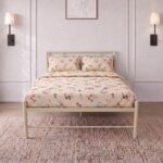 Homdec Ursa Double Metal Bed