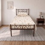 Homdec Dorado Single Metal Bed