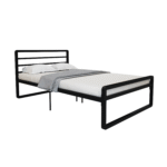 Homdec Leo Double Metal Bed