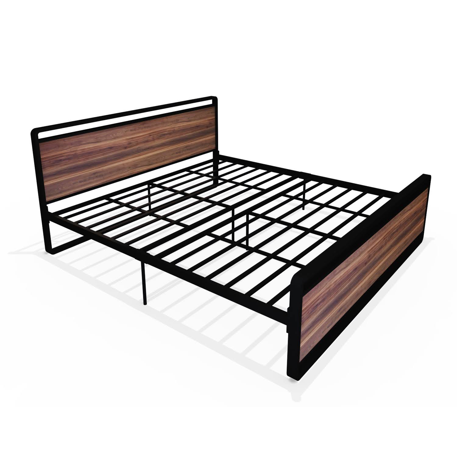 Homdec Vega King Size Metal Bed