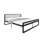 Homdec Leo King Size Metal Bed