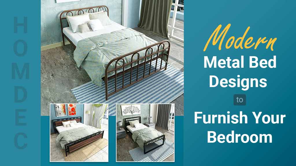 Modern Metal Bed Designs to Furnish Your Bedroom