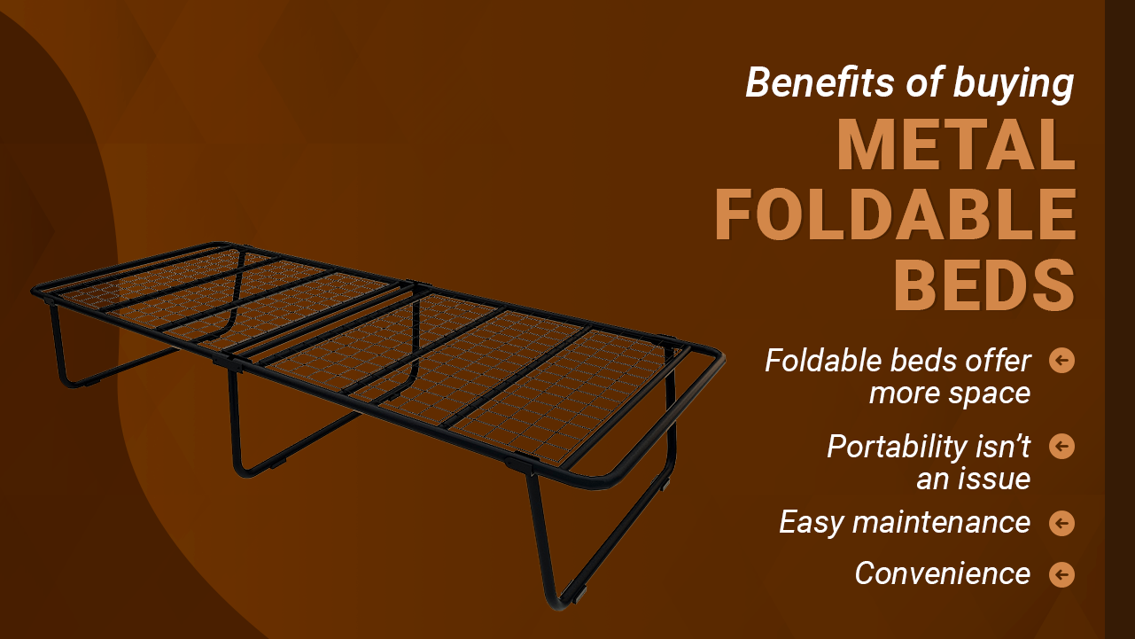 Benefits of buying metal folding beds