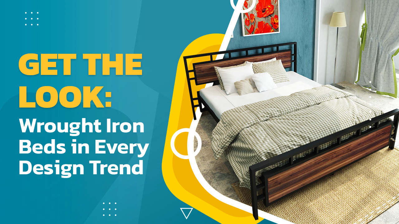 Get the look: Wrought Iron Beds in Every Design Trend