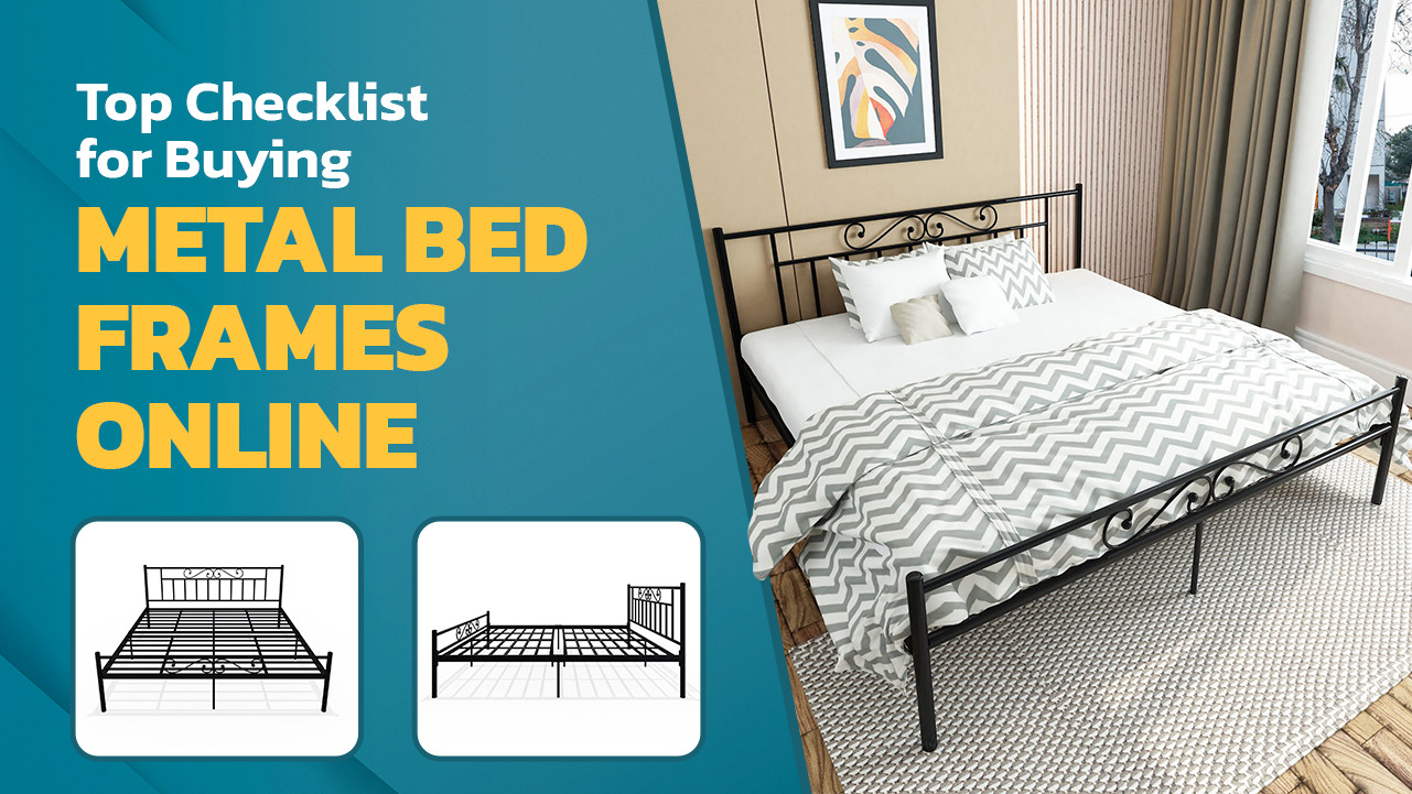Top Checklist for Buying Metal Bed Fames Online
