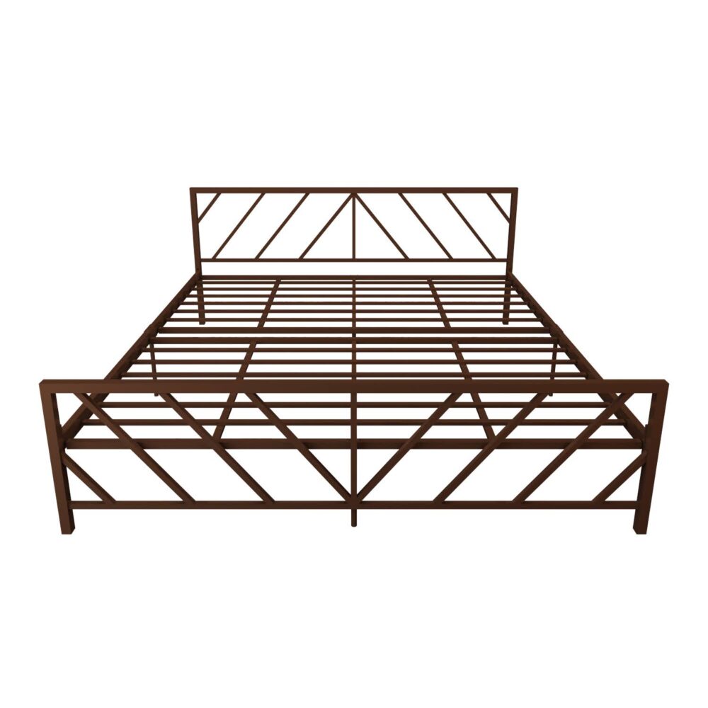 Buy Ara Heavy Duty King Size Metal Bed Upto 35 OFF Homdec