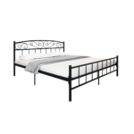 Homdec Antlia King Size Metal Bed