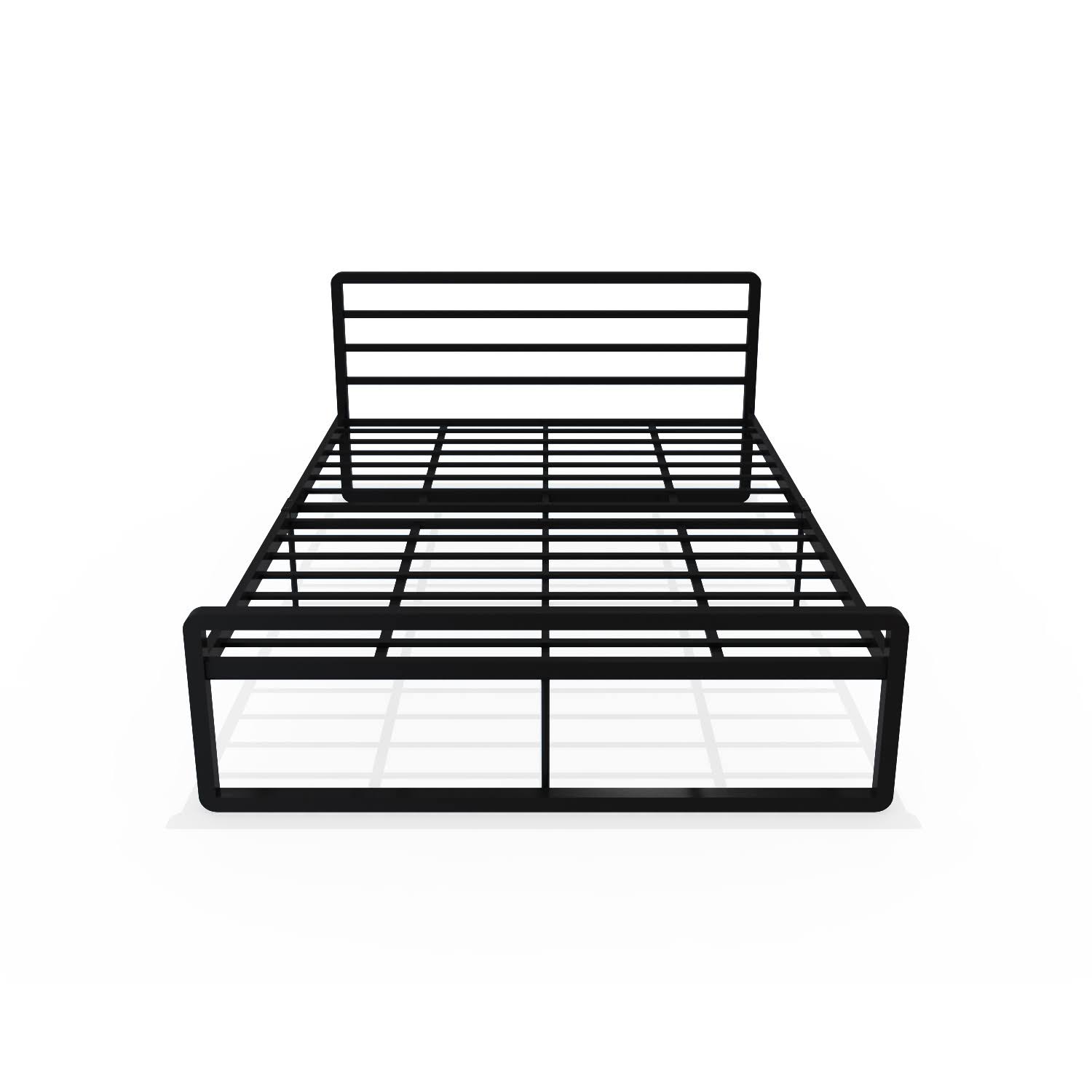 Homdec Leo Queen Size Metal Bed