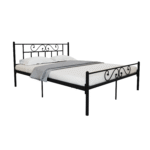 Homdec Dorado Queen Size Metal Bed