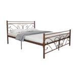 Homdec Auriga Queen Size Metal Bed