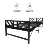 No assembly required for folding metal beds