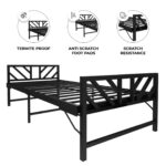Aquarius strong folding metal bed