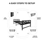 Easy steps to setup foldable bed