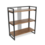 Buy Bookcase Hybrid Wood and Metal