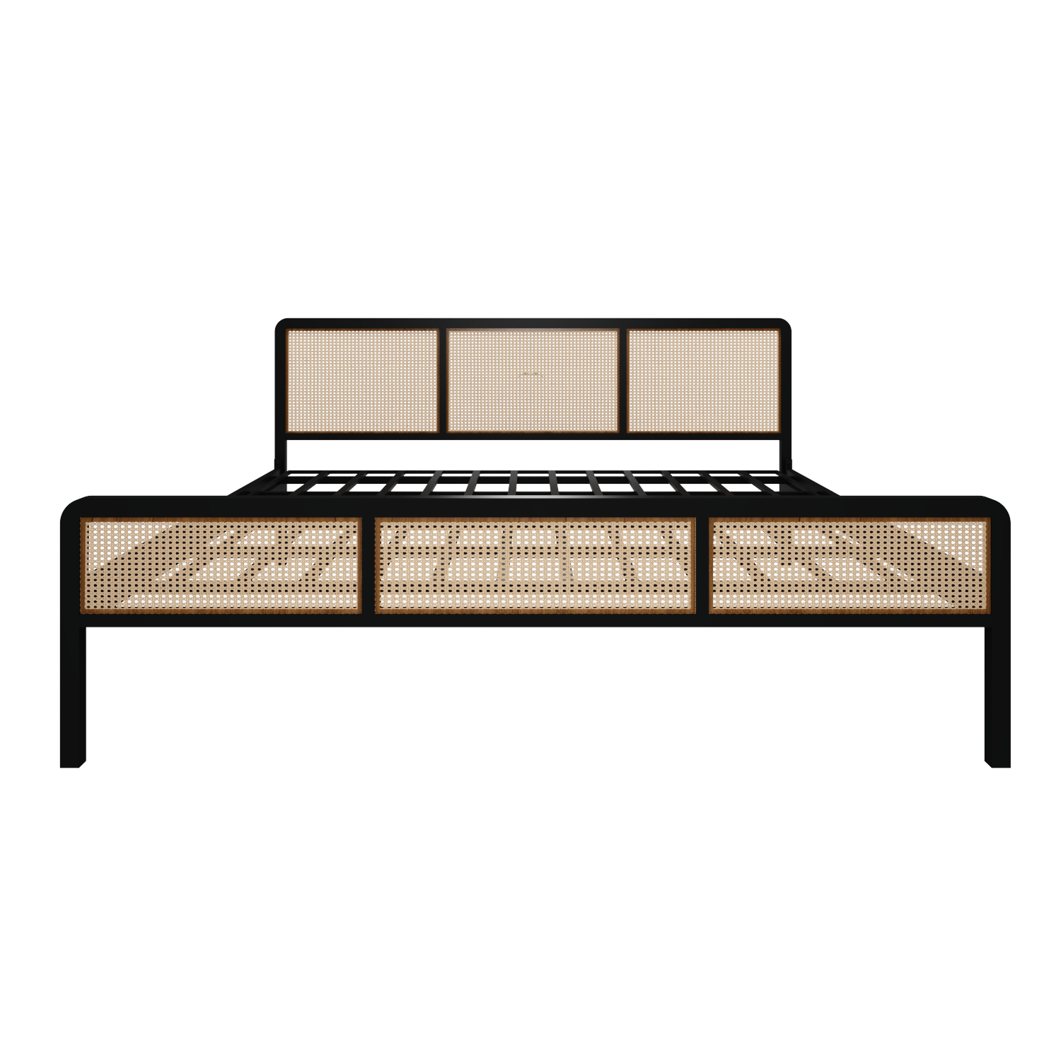 Homdec Capella Cane King Size Bed Homdec Capella Cane King Size Bed