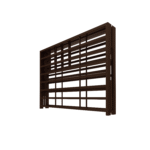 Homdec Alpha Space Saving Folding Metal Double Bed (Brown, 48 x 75) - Image 2