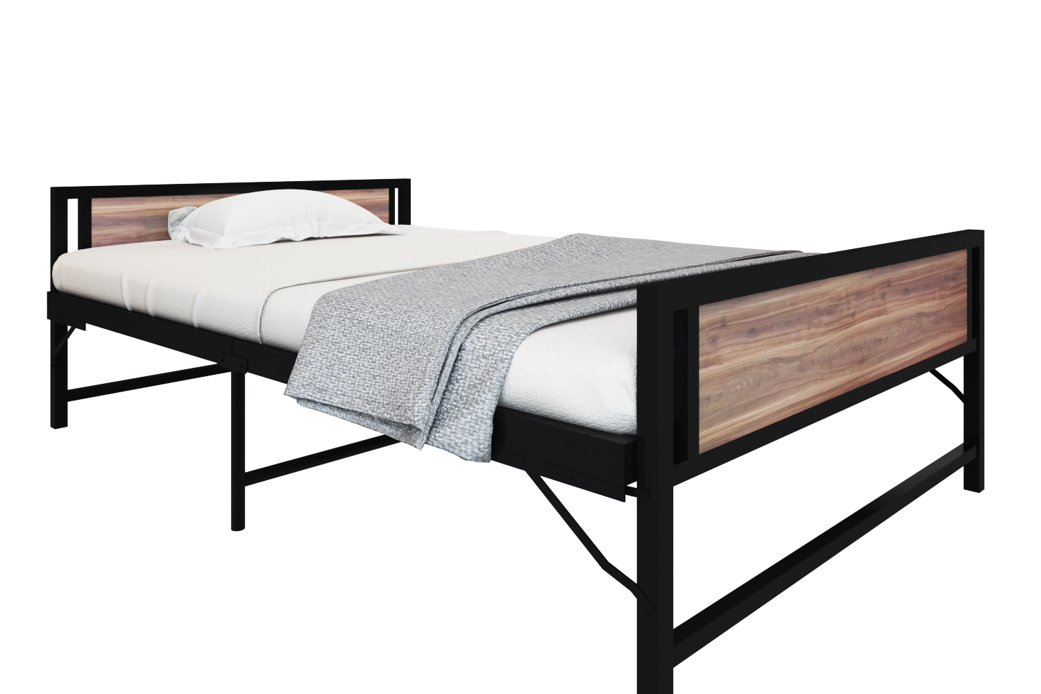 Homedec Cygnus Space Saving Metal Bed