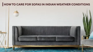 How to Care for Sofas in Indian Weather Conditions