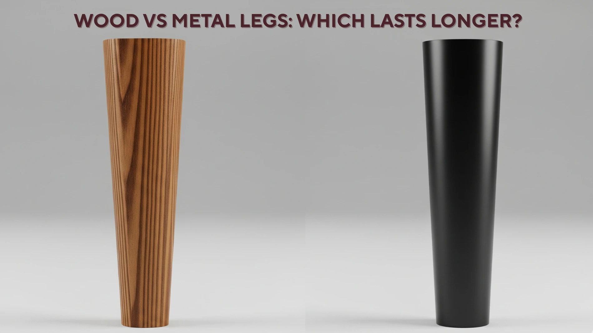 Wood vs Metal Legs: Which Lasts Longer?