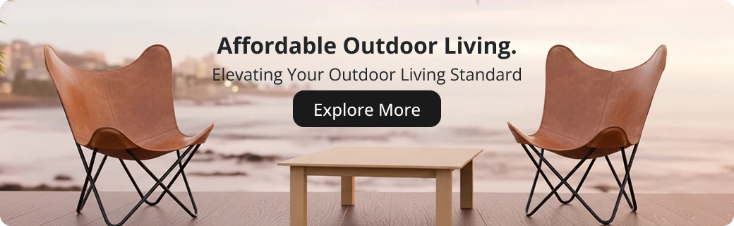 Affordable Outdoor Living. Affordable Outdoor Living.