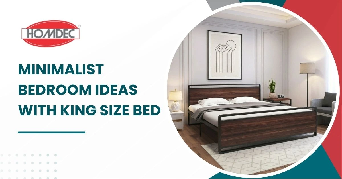 Minimalist Bedroom Ideas with King Size Bed